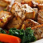 Sticky Black Pepper Tofu